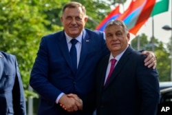 Susret Dodika i Orbana u Banja Luci u junu 2023.