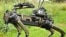 FILE - This handout image provided by Ghost Robotics shows the law enforcement configuration of the robot dog. 