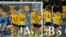 Sweden's Amanda Ilestedt, center, celebrates scoring her side's 4th goal during the Women's World Cup Group G soccer match between Sweden and Italy in Wellington, New Zealand, July 29, 2023.