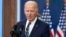 Presiden Joe Biden berbicara secara daring kepada Konvensi National Action Network dari Auditorium South Court di Gedung Putih, Jumat, 12 April 2024, di Washington. (Foto: AP)
