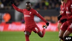 Naby Keita lors du match entre Wolverhampton et Liverpool FC au stade Molineux à Wolverhampton, Angleterre, le 17 janvier 2023.