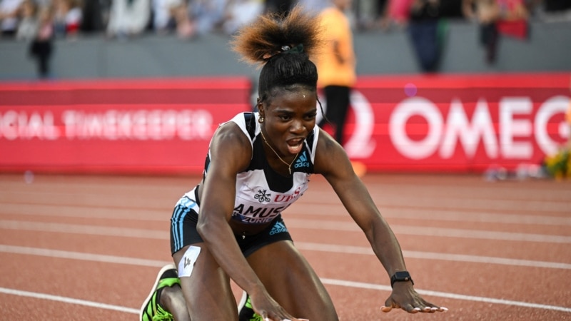 La Nigériane Tobi Amusan suspendue