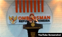 Kepala Keasistenan Rekomendasi dan Monitoring Ombudsman RI Ratna Sari Dewi (screenshot)