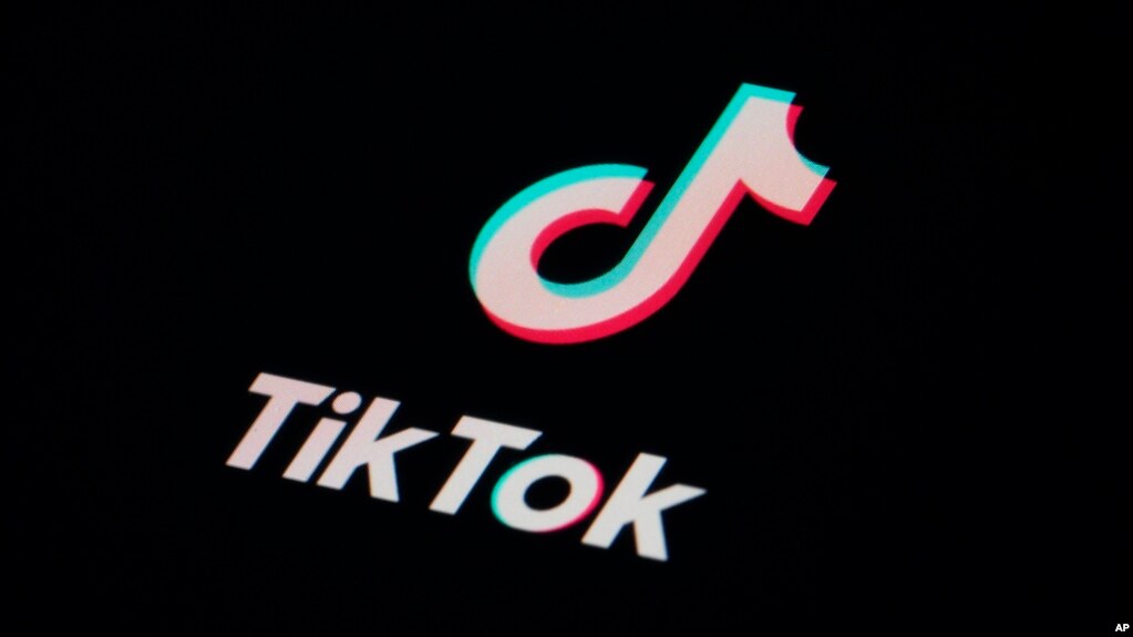FILE - The icon for the video-sharing TikTok app is seen on a smartphone, Feb. 28, 2023, in Marple Township, Pa. The Biden '24 presidential campaign is using TikTok despite security concerns about it.