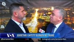 Analisti Afrim Krasniqi komenton vizitën e Sekretarit Blinken në Tiranë