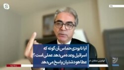 آیا نابودی حماس آن گونه که اسرائیل وعده می‌دهد عملی است؟ عطا هودشتیان پاسخ می‌دهد