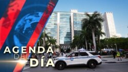 Alta seguridad en los alrededores de Miami previo a la presentación de Donald Trump