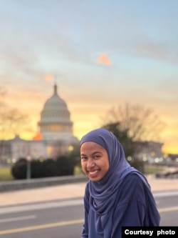 Nila Febrianti, 24 tahun, diaspora muda asal Baubau, Sulawesi Tenggara, menuntut pemerataan akses pendidikan kepada presiden terpilih (foto: dok. pribadi).