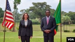 Vice President Kamala Harris Meeting with Zambian President Hakainde Hichilema, March 31, 2023