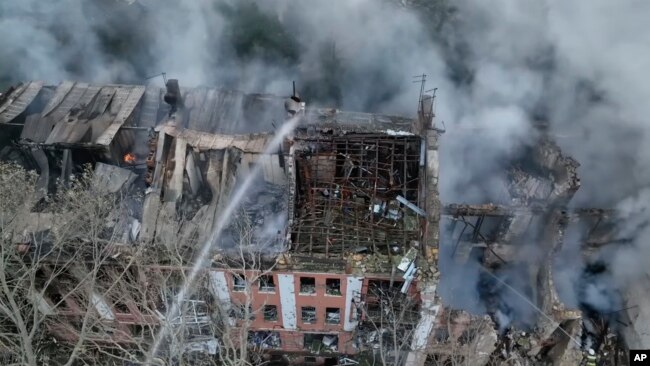 Godinat e shkatërruara në Mykolaiv