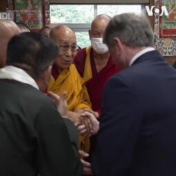 美国国会代表团在印度达兰萨拉与达赖喇嘛会晤 