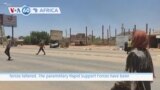 VOA60 Africa - Sudan: Gunfire and explosions rattle Khartoum