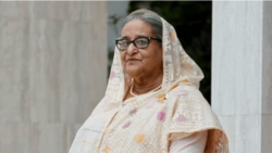 বাংলাদেশের প্রধানমন্ত্রী শেখ হাসিনা।