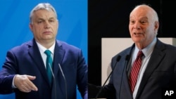 Виктор Орбан (слева) и Бен Кардин