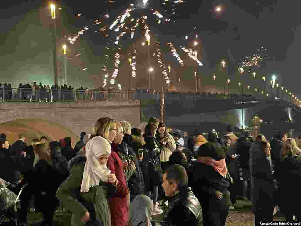 New Year Fireworks In Germany