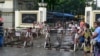ရန်ကုန်မြို့ရှိ အင်းစိန်ထောင်ရှေ့မြင်ကွင်း (ဩဂုတ် ၁၊ ၂၀၂၃)