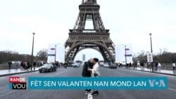 Men Kijan Moun Toupatou nan Mond lan ap Fete Sen Valanten 