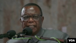 FILE - Vice President Constantino Chiwenga in a statement condemned an LGBTQ advocacy group, the Gays and Lesbians of Zimbabwe, for offering the scholarships and urged young Zimbabweans to snub the offers.(Columbus Mavhunga/VOA)