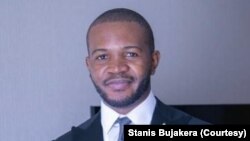 FILE — Courtesy image of Stanis Bujakera, a journalist who works for "Jeune Afrique," Actualite.cd, Reuters and other international media outlet. He was pictured in Kinshasa, the capital of Democratic Republic of Congo, on June 10 2019. 
