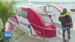 Côte d'Ivoire : un bateau-ambulance entre les villages de la commune littorale d'Assinie-Mafia