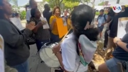 Activistas protestan contra proyecto de ley migratorio de Florida