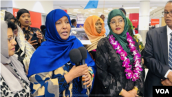 Gudoomiye ku xigeenka koowaad ee Baarlamaanka Soomaaliya oo Toronto lagu soo dhaweeyay