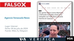 En web, X y Telegram circula desinformación sobre el inicio de campaña de la oposición. Diseño: Mila Cruz.
