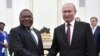 Vladimir Putin e Filipe Nyusi na Cimeira Rússia África