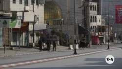 Palestinians Not Allowed on Main Street of West Bank Town 