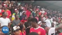 Jubilant Zimbabwe Cricket Fans Before They Were Silenced by Scotland's Powerful Team