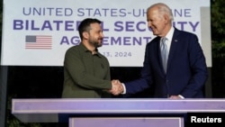 ABD Başkanı Joe Biden ve Ukrayna Cumhurbaşkanı Volodimir Zelenski ikili güvenlik anlaşması imzaladı. 