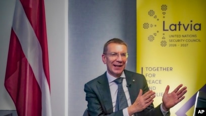 West Must Arm Ukraine to Stop Future Russian Threats, Latvian President Says