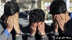 دستگیری متهمان در ایران