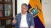 Presidente Lasso: cooperación de seguridad con EEUU "es lo más cercano" al Plan Colombia