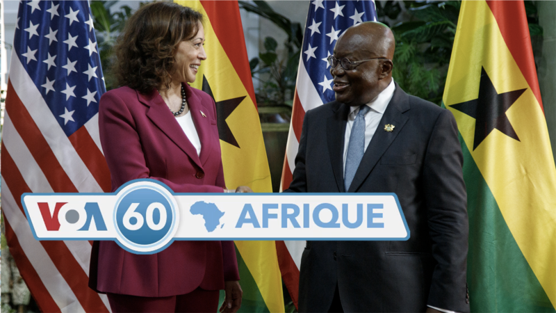 VOA60 Afrique : Ghana, Burkina, RDC, Kenya