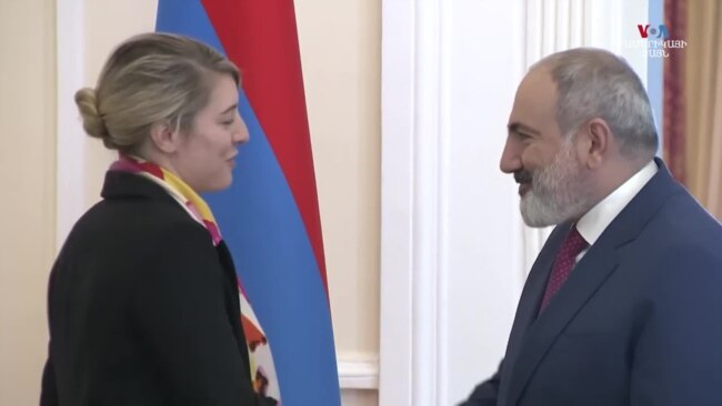 Վարչապետ Փաշինյանն ընդունել է Կանադայի ԱԳ նախարար Մելանի Ջոլիին