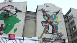 Wasanii kutoka Ukraine wafanya michoro Nairobi