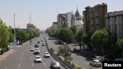 Une rocade routière à Téhéran, la capitale iranienne.
