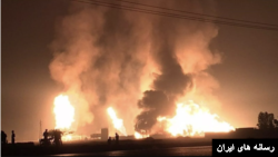 انفجار در خط لوله گاز در ایران