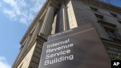 FILE - The exterior of the Internal Revenue Service building in Washington, March 22, 2013.