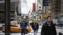 Suasana kota New York, AS (Foto: Angela Weiss / AFP)