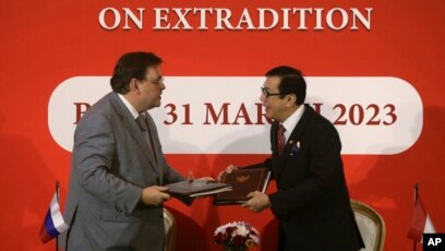 Indonesia, Russia Sign Extradition Agreement