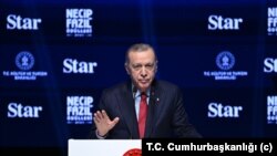 Rais wa Uturuki Recep Tayyip Erdoğan.