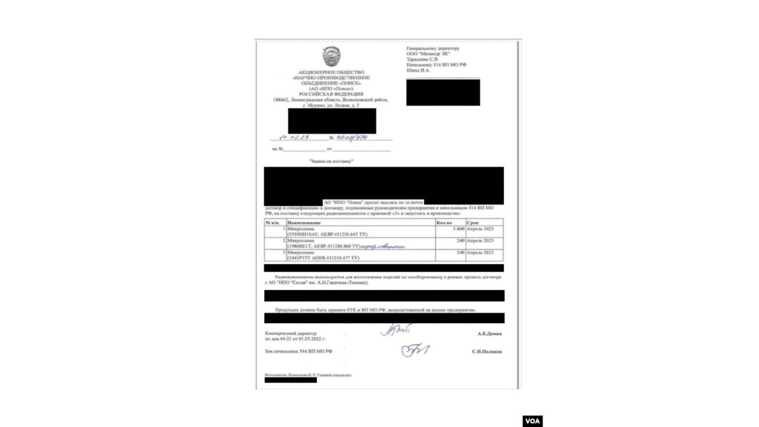 AO PKK Milandr sales request