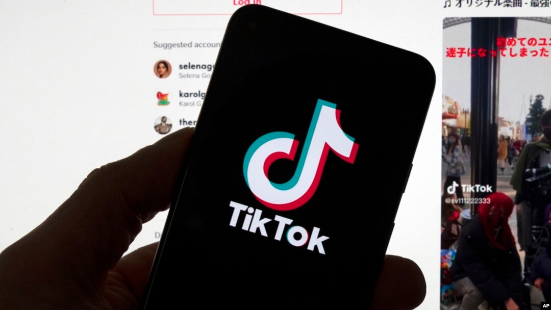 TikTok在手機上的app標識