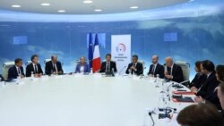 ပြင်သစ်သမ္မတ အစိုးရဝန်ကြီးအဖွဲ့နဲ့ လုံခြုံရေး အရေးပေါ် ဆွေးနွေး
