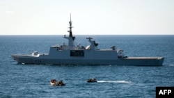 ফ্রান্স নৌবাহিনীর জাহাজ এফএস সার্কাফ। (ফাইল ছবি) 