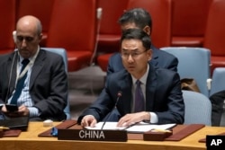 资料照：中国常驻联合国副代表耿爽