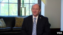 Senator Demokrat Chris Coons. (Tangkapan layar video)