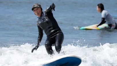 89-year-old Japanese Man Has No Plans to Stop Surfing